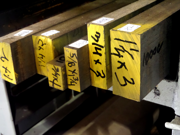 C93200 Bronze Flat Bar 3/4" Thick x 6" Wide C93200 SAE 660 Bearing Bronze Shop By Alloy